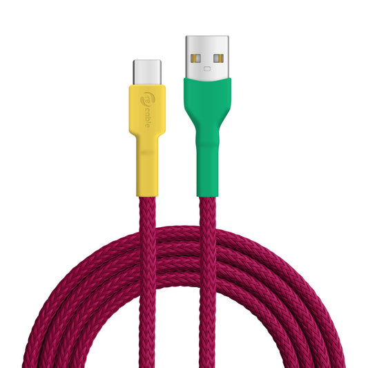 USB-Kabel, Design: Gouldamadine, Anschlüsse: USB A auf USB C
