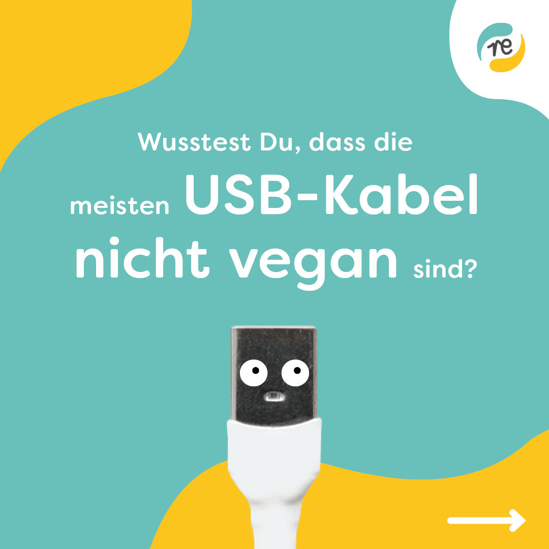 USB cables are not vegan?