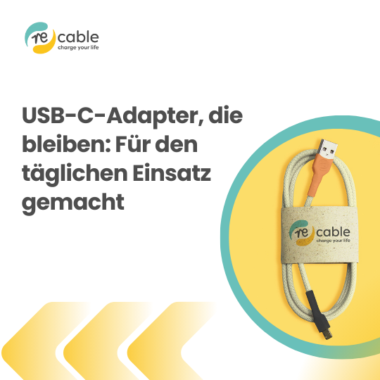 Recable USB-C-Adapter, die bleiben: Für den täglichen Einsatz gemacht – recable ...
