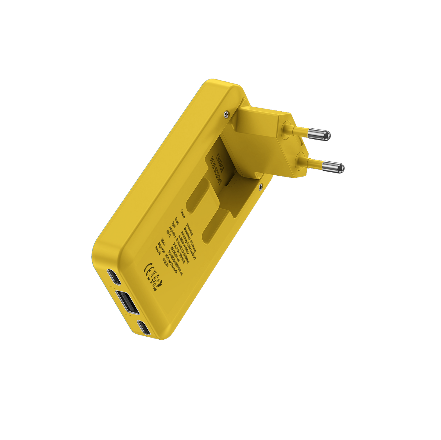 USB A + 2x USB C 65 Watt Ladegerät – der recable triple port charger