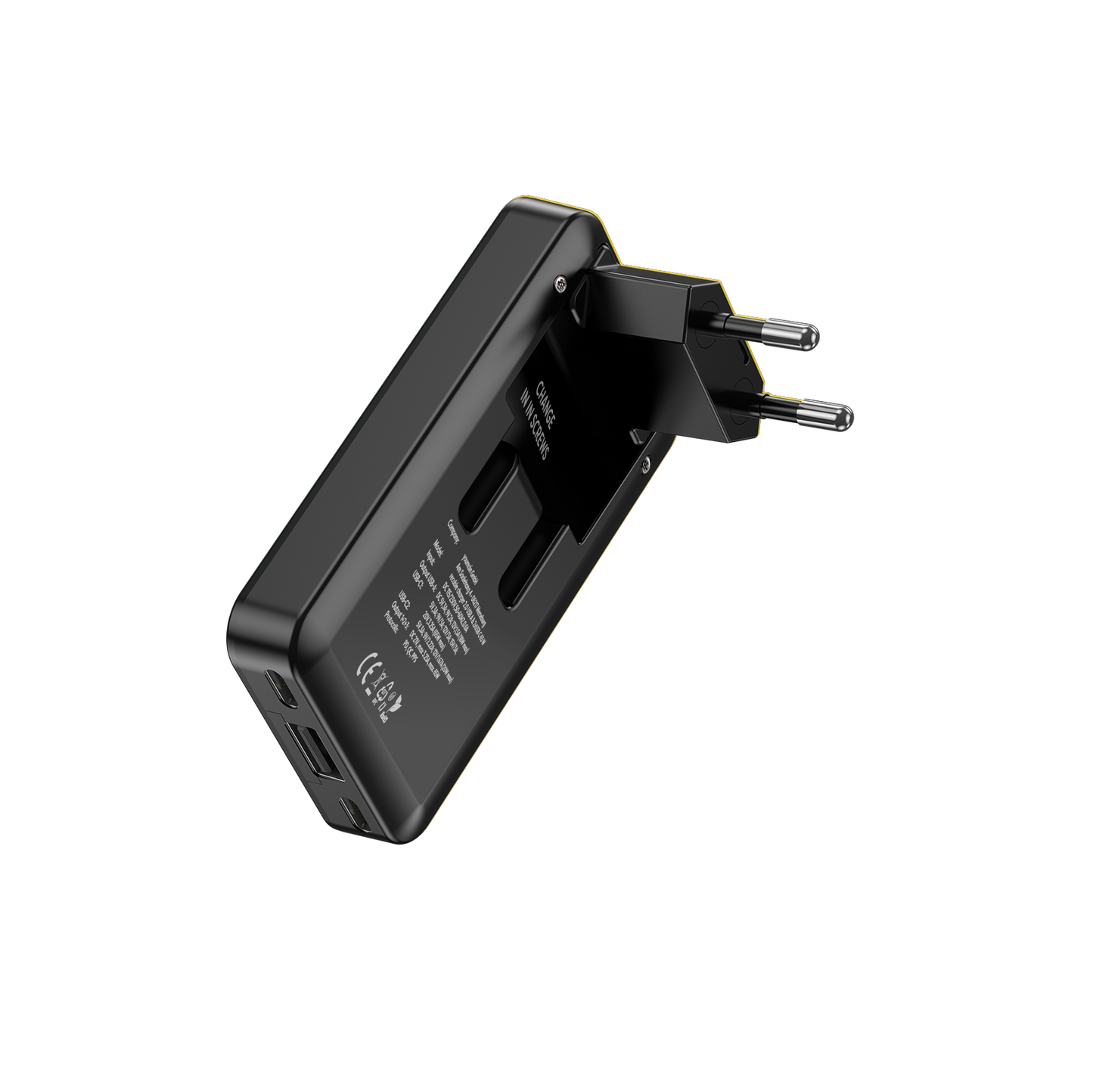 USB A + 2x USB C 65 Watt Ladegerät – der recable triple port charger