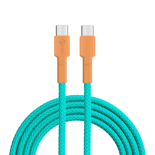 USB-Kabel, Design: Eisvogel, Anschlüsse: USB C auf USB C