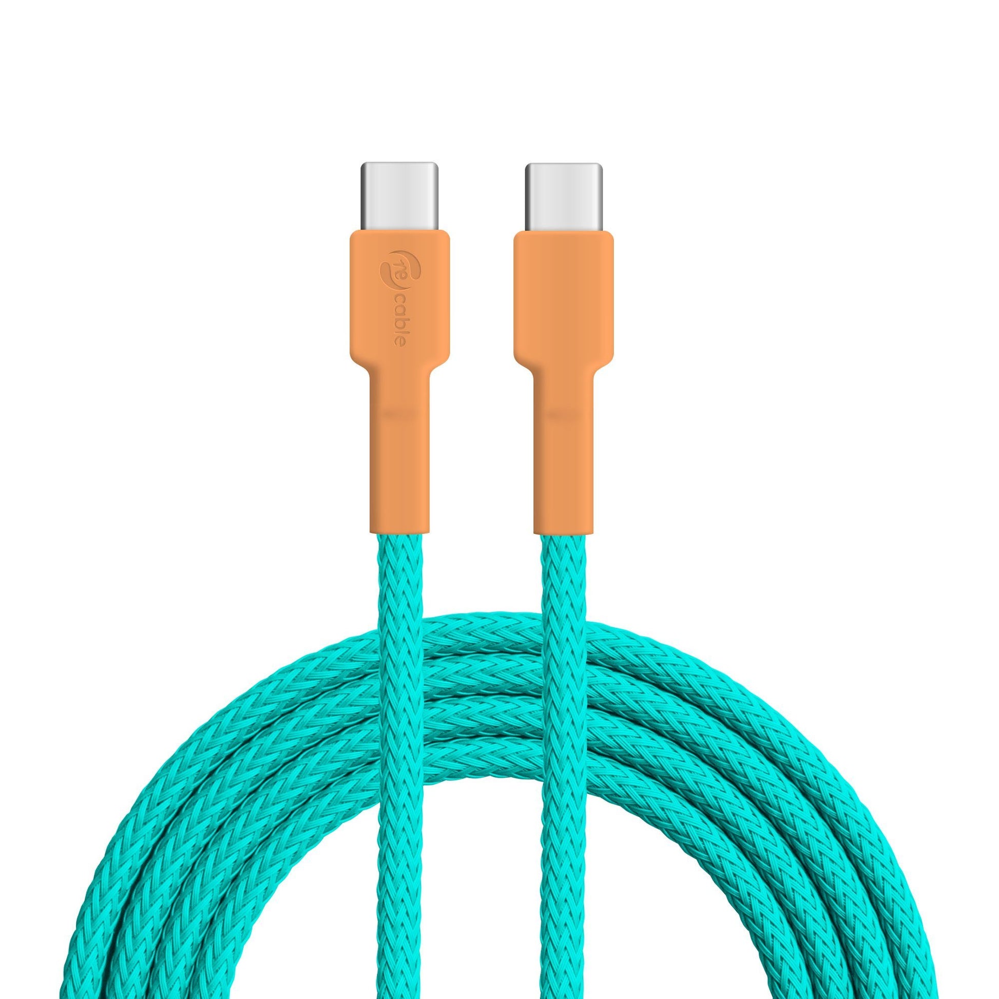 USB-Kabel, Design: Eisvogel, Anschlüsse: USB C auf USB C