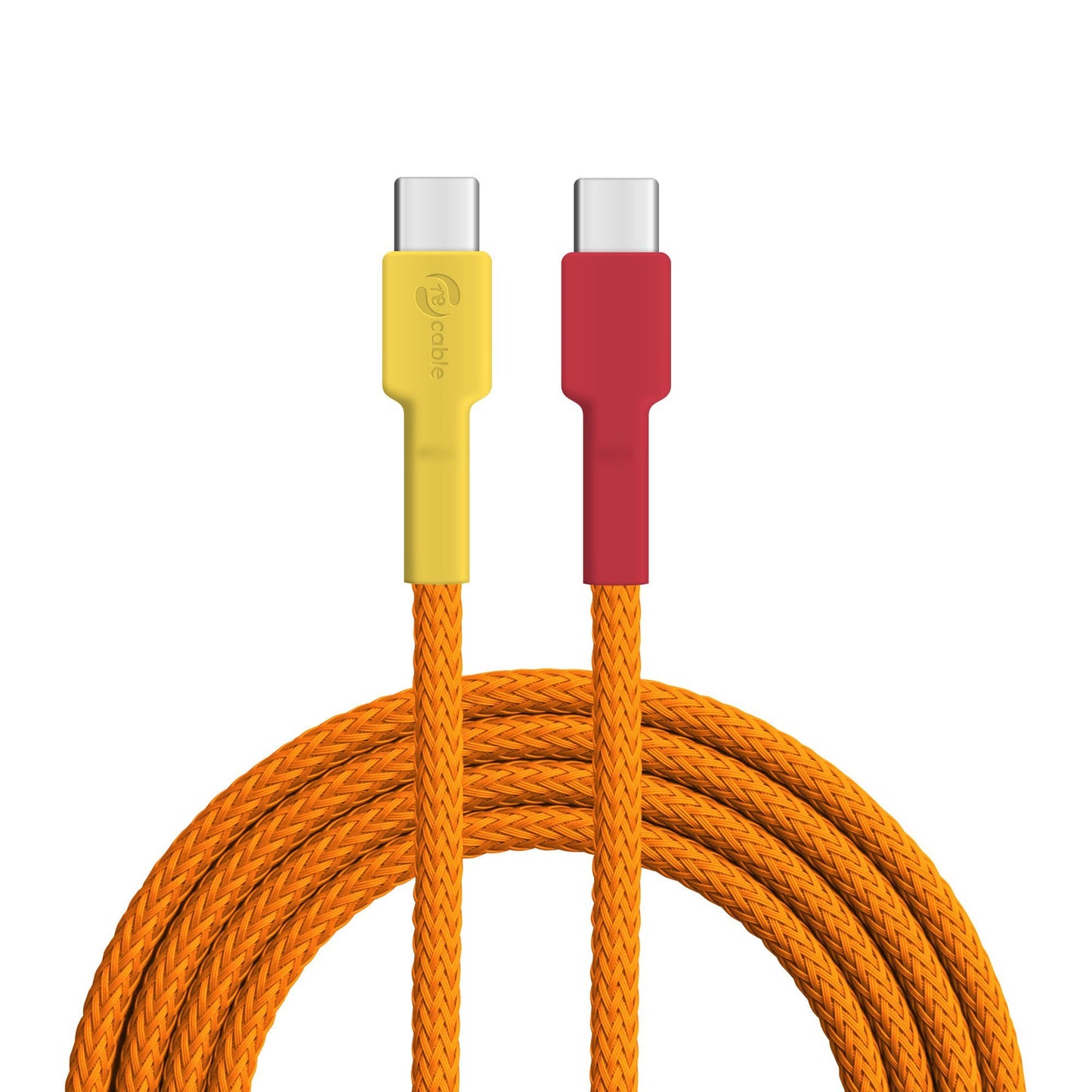 USB cable, Design: Flame bowerbird, Connections: USB C on USB C