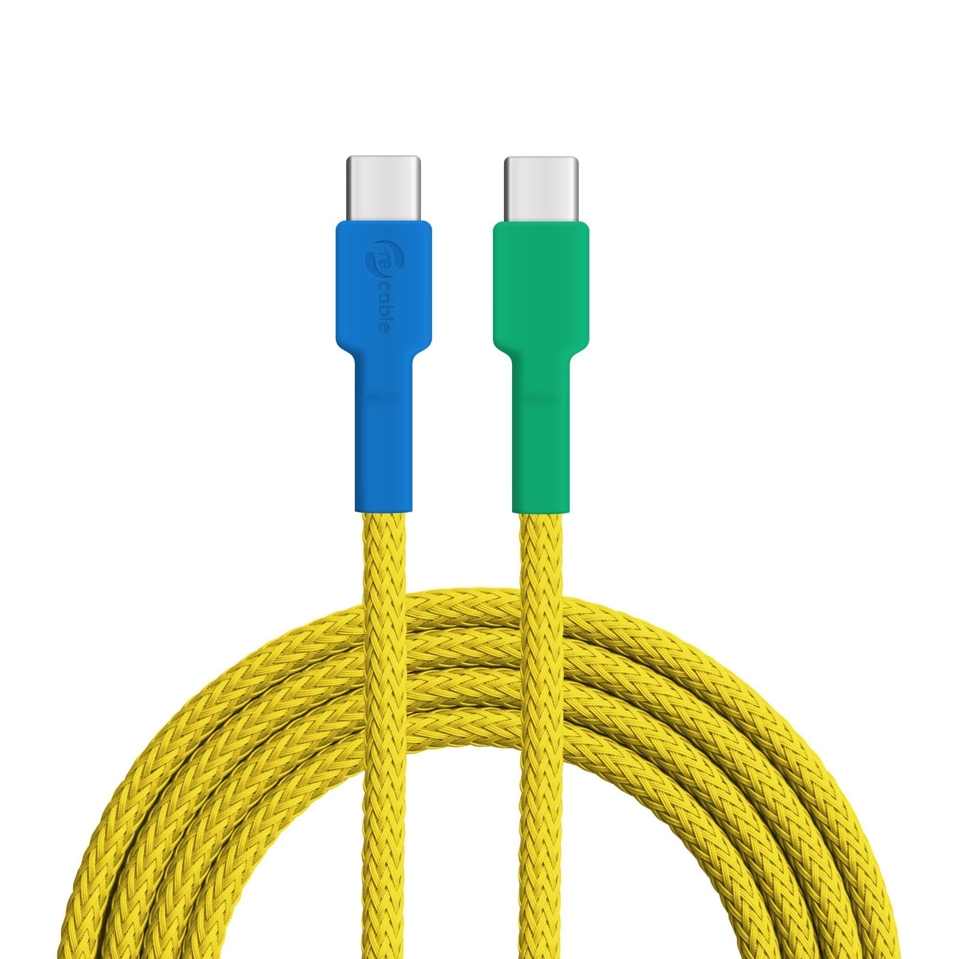 USB cable, Design: Blue-and-yellow macaw, Connections: USB C on USB C
