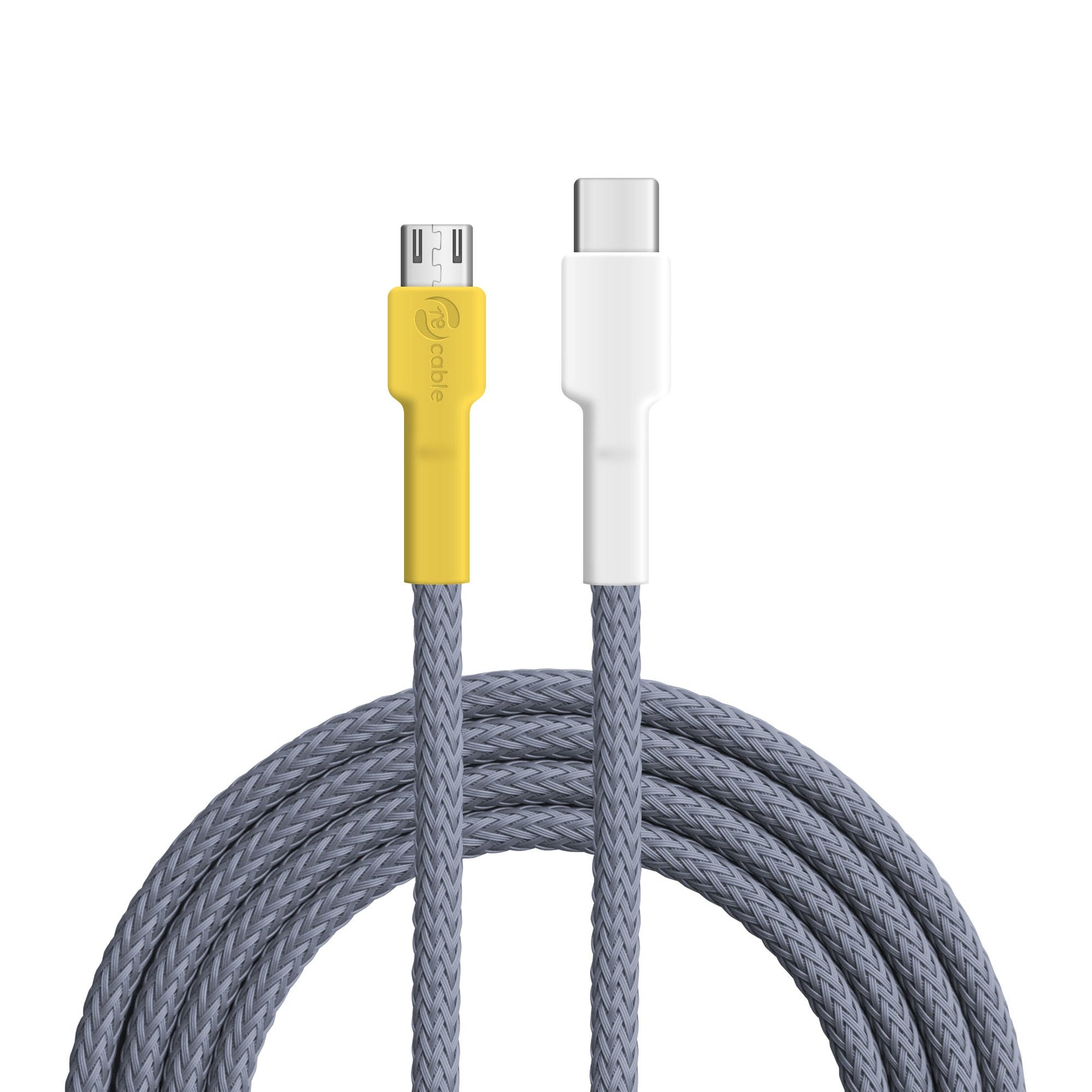 USB-Kabel, Design: Gelb­kehlvireo, Anschlüsse: USB C auf Micro-USB