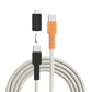 USB-Kabel, Design: Königspinguin, Anschlüsse: USB C auf USB C mit Lightning Adapter (nicht verbunden)