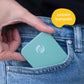 Extremely compact, the sustainable charger even fits in your pocket.