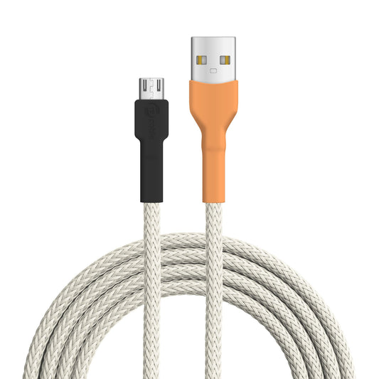 USB cable, Design: King penguin, Connectors: USB A to Micro-USB