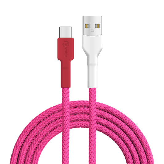 USB cable, Design: Red flamingo, Connectors: USB A to USB C