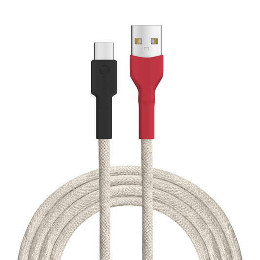 USB-Kabel, Design: Weißrücken­specht, Anschlüsse: USB A auf USB C 